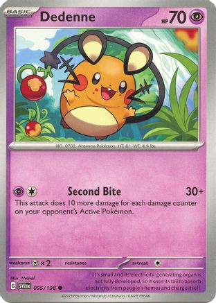 Dedenne - 095/198 - SV01: Scarlet & Violet Base Set #095