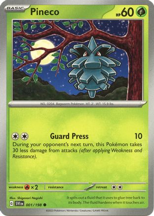 Pineco - SV01: Scarlet & Violet Base Set #001