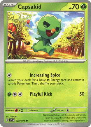 Capsakid - 028/198 - SV01: Scarlet & Violet Base Set #028