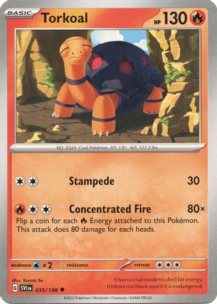 Torkoal - SV01: Scarlet & Violet Base Set #035