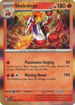 Skeledirge - SV01: Scarlet & Violet Base Set #038