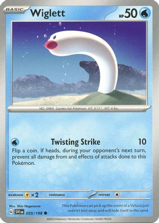 Wiglett - 055/198 - SV01: Scarlet & Violet Base Set #055