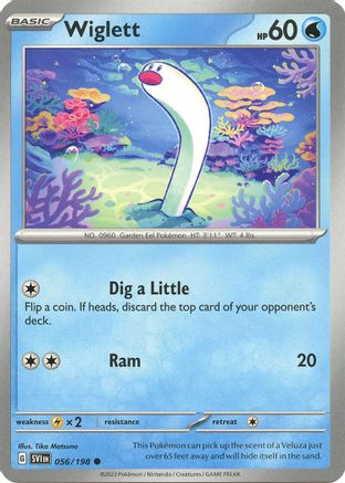 Wiglett - 056/198 - SV01: Scarlet & Violet Base Set #056