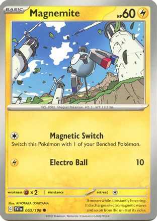 Magnemite - SV01: Scarlet & Violet Base Set #063