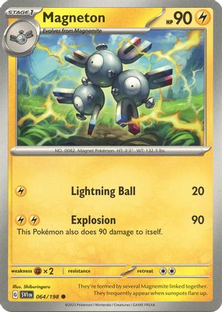 Magneton - SV01: Scarlet & Violet Base Set #064
