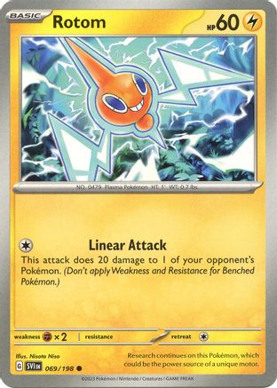 Rotom - 069/198 - SV01: Scarlet & Violet Base Set #069