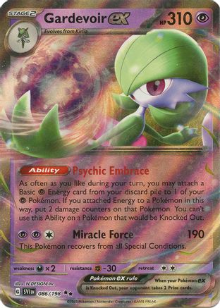 Gardevoir ex - 086/198 - SV01: Scarlet & Violet Base Set #086