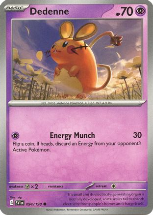 Dedenne - 094/198 - SV01: Scarlet & Violet Base Set #094