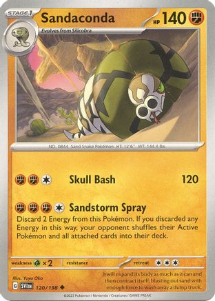 Sandaconda - SV01: Scarlet & Violet Base Set #120