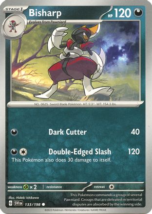 Bisharp - SV01: Scarlet & Violet Base Set #133