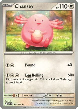 Chansey - SV01: Scarlet & Violet Base Set #144