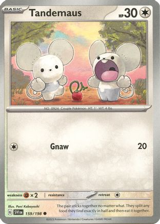 Tandemaus - 159/198 - SV01: Scarlet & Violet Base Set #159