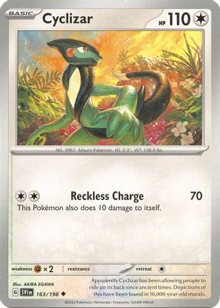 Cyclizar - 163/198 - SV01: Scarlet & Violet Base Set #163