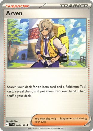 Arven - 166/198 - SV01: Scarlet & Violet Base Set #166