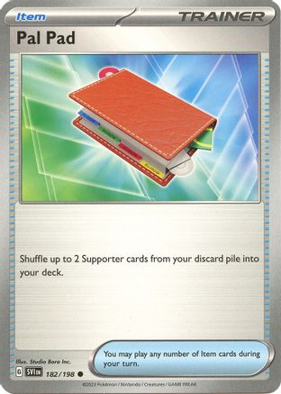 Pal Pad - SV01: Scarlet & Violet Base Set #182