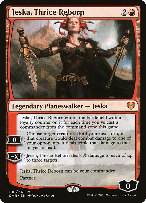 Jeska, Thrice Reborn - cmr Commander Legends - #186