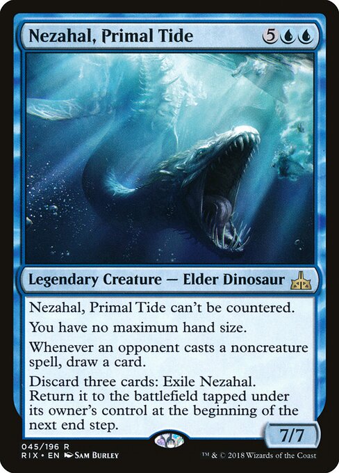 Nezahal, Primal Tide - rix Rivals of Ixalan - #45