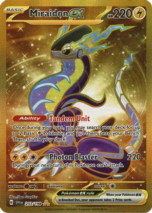 Miraidon ex - 253/198 - SV01: Scarlet & Violet Base Set #253