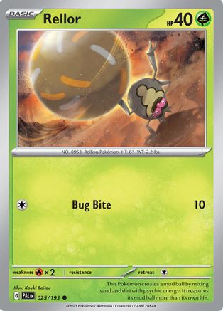 Rellor - 025/193 - SV02: Paldea Evolved #025