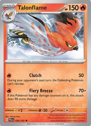 Talonflame - SV02: Paldea Evolved #030
