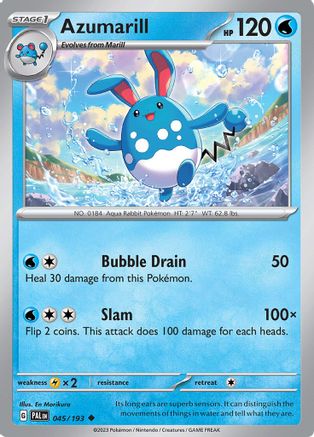 Azumarill - SV02: Paldea Evolved #045