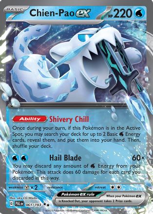Chien-Pao ex - 061/193 - SV02: Paldea Evolved #061