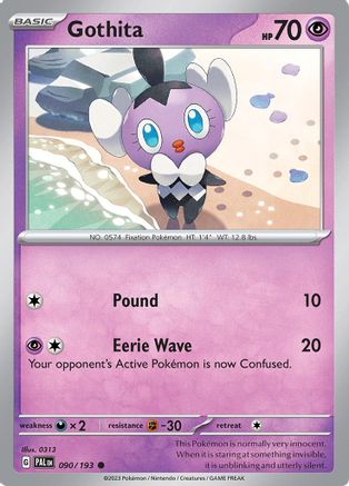 Gothita - SV02: Paldea Evolved #090