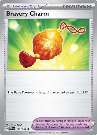 Bravery Charm - SV02: Paldea Evolved #173