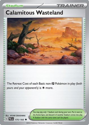 Calamitous Wasteland - SV02: Paldea Evolved #175