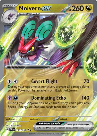 Noivern ex - SV02: Paldea Evolved #153