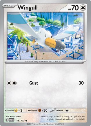 Wingull - SV02: Paldea Evolved #158