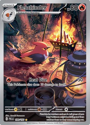 Fletchinder - 199/193 - SV02: Paldea Evolved #199