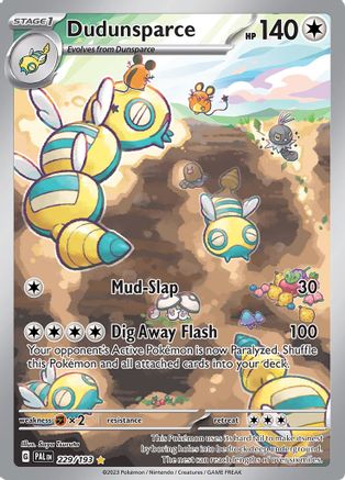 Dudunsparce - 229/193 - SV02: Paldea Evolved #229
