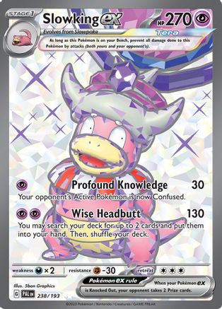 Slowking ex - 238/193 - SV02: Paldea Evolved #238