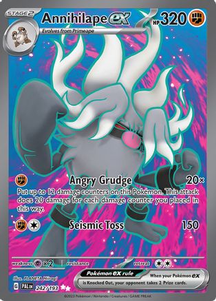 Annihilape ex - 242/193 - SV02: Paldea Evolved #242