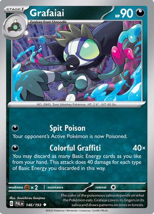 Grafaiai - SV02: Paldea Evolved #146