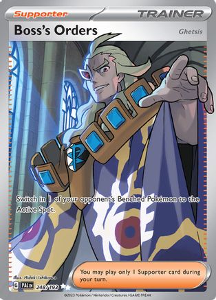 Boss's Orders - 248/193 - SV02: Paldea Evolved #248