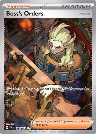 Boss's Orders - 265/193 - SV02: Paldea Evolved #265