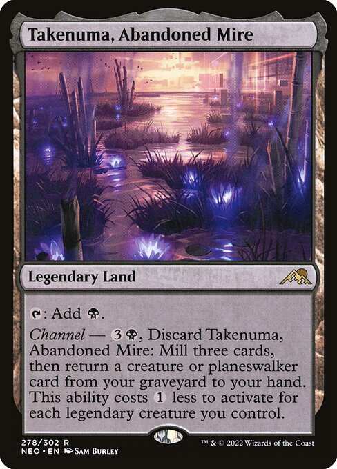 Takenuma, Abandoned Mire - (neo Kamigawa: Neon Dynasty-278)