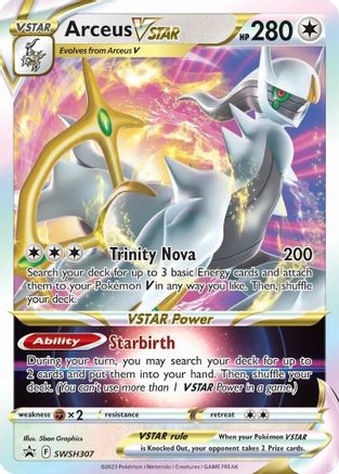 Arceus VSTAR - SWSH307 - SWSH: Sword & Shield Promo Cards #SWSH307