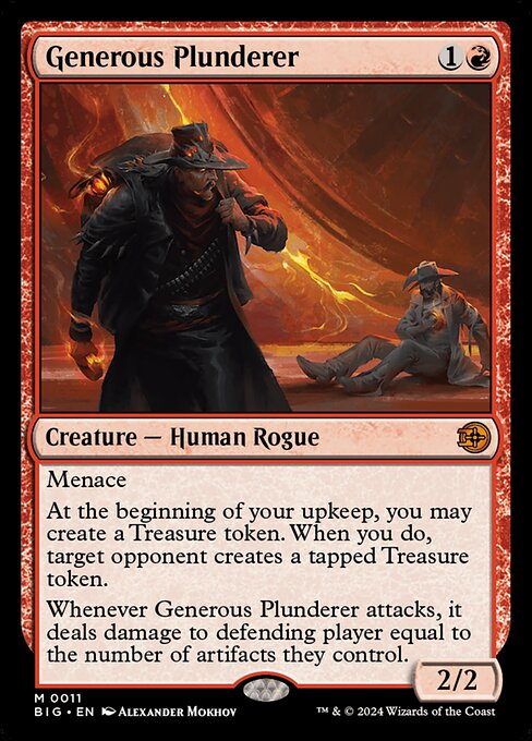 Generous Plunderer - big The Big Score - #11