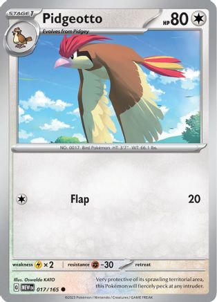 Pidgeotto - SV: Scarlet & Violet 151 #017