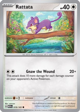 Rattata - SV: Scarlet & Violet 151 #019