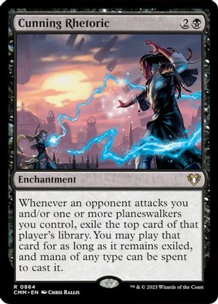 Cunning Rhetoric - Commander Masters #864