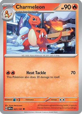 Charmeleon - SV03: Obsidian Flames #027