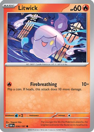 Litwick - SV03: Obsidian Flames #036