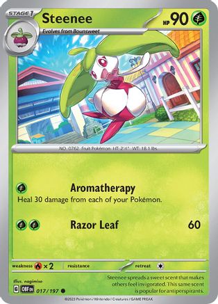 Steenee - SV03: Obsidian Flames #017