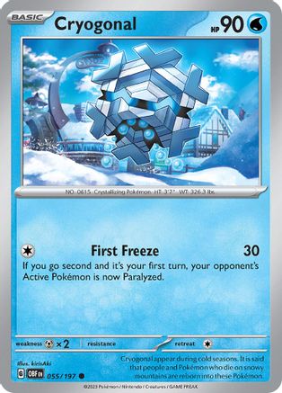Cryogonal - SV03: Obsidian Flames #055