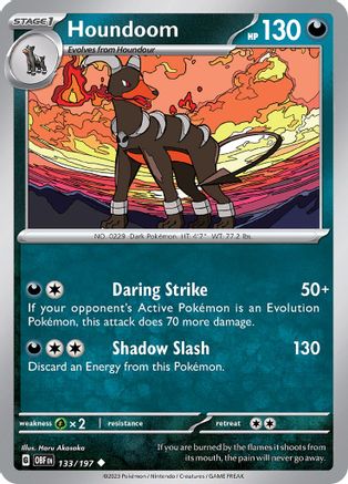 Houndoom - SV03: Obsidian Flames #133
