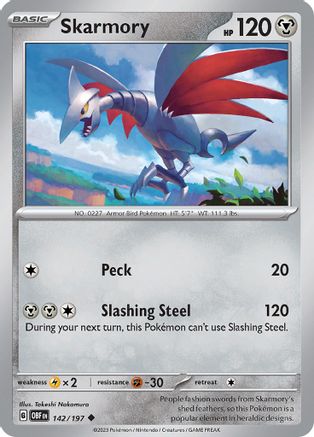 Skarmory - SV03: Obsidian Flames #142